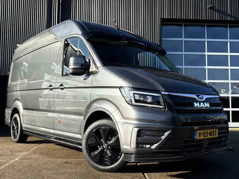 MAN TGE 35 2.0 L3H3 LUXE | LEDER | GASGEVEERDE CHAUFFEURSSTOEL | LED | CRUISE | LMV | SIDEBARS | DIK UITGEVOERD