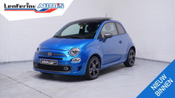 Fiat 500 - 1.2 Lounge panodak private-glas PDC-A climate-controle DAB Navigatie apple carplay bleutooth telefoon 16"-lmv