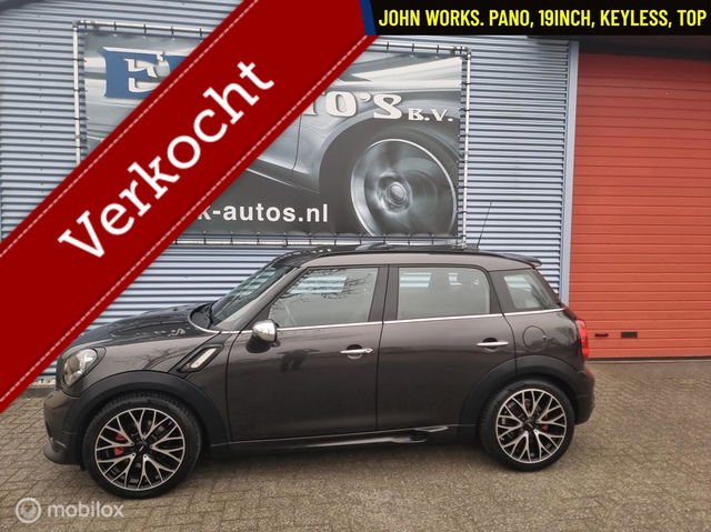 MINI Countryman - 1.6 John Cooper Works ALL4 Chili. Topstaat !