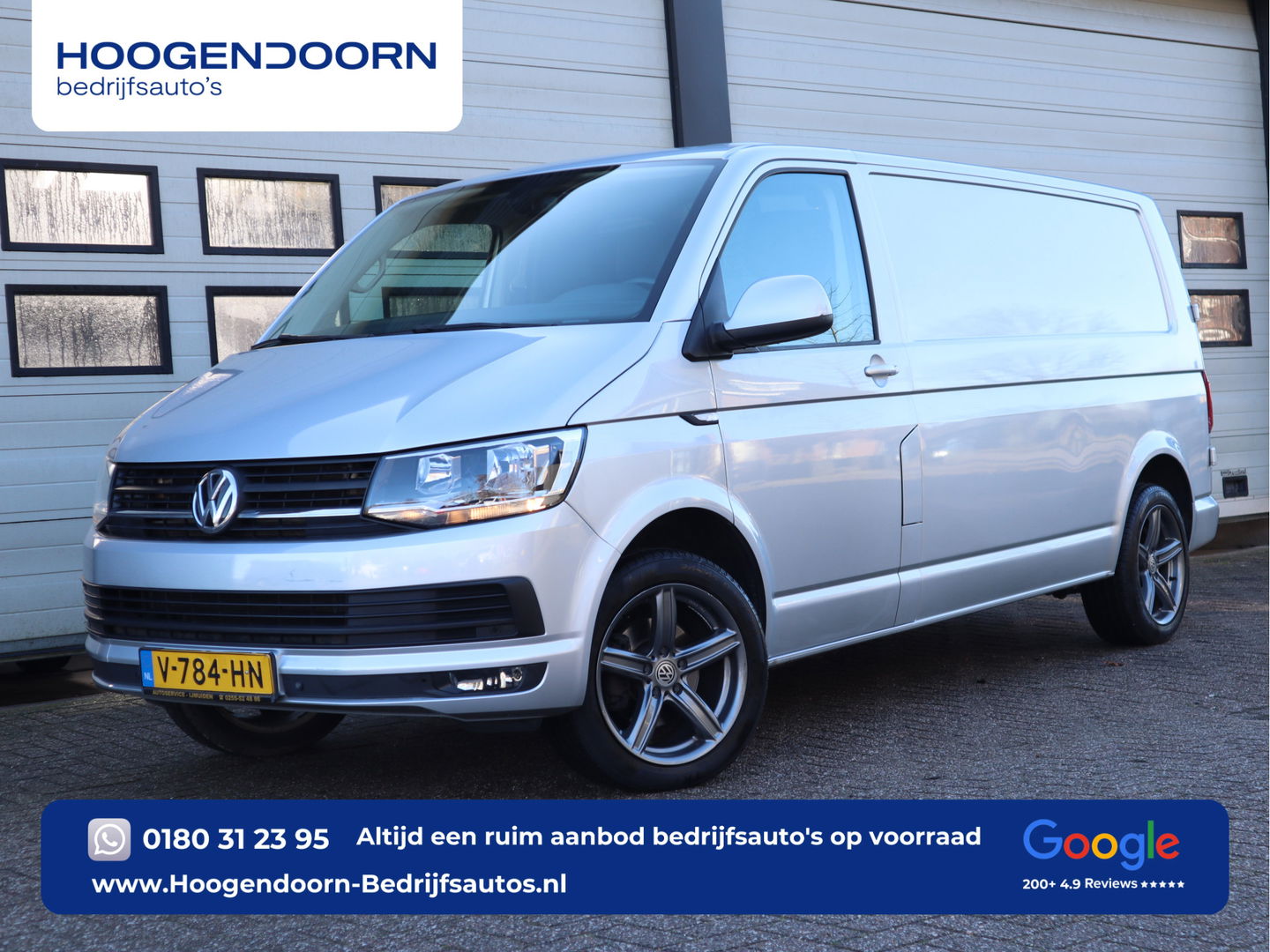 Volkswagen Transporter 2.0 TDI 150pk Euro 6 Automaat - L2 Lang - Trekhaak - Leer