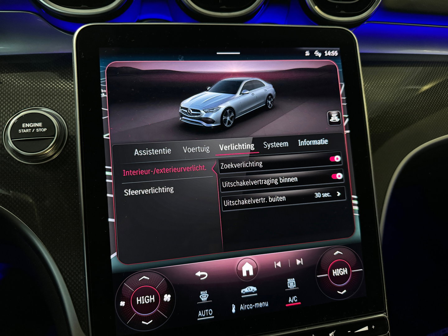 Mercedes-Benz C-Klasse 400 e 4MATIC AMG Burmester|Night|Sfeer