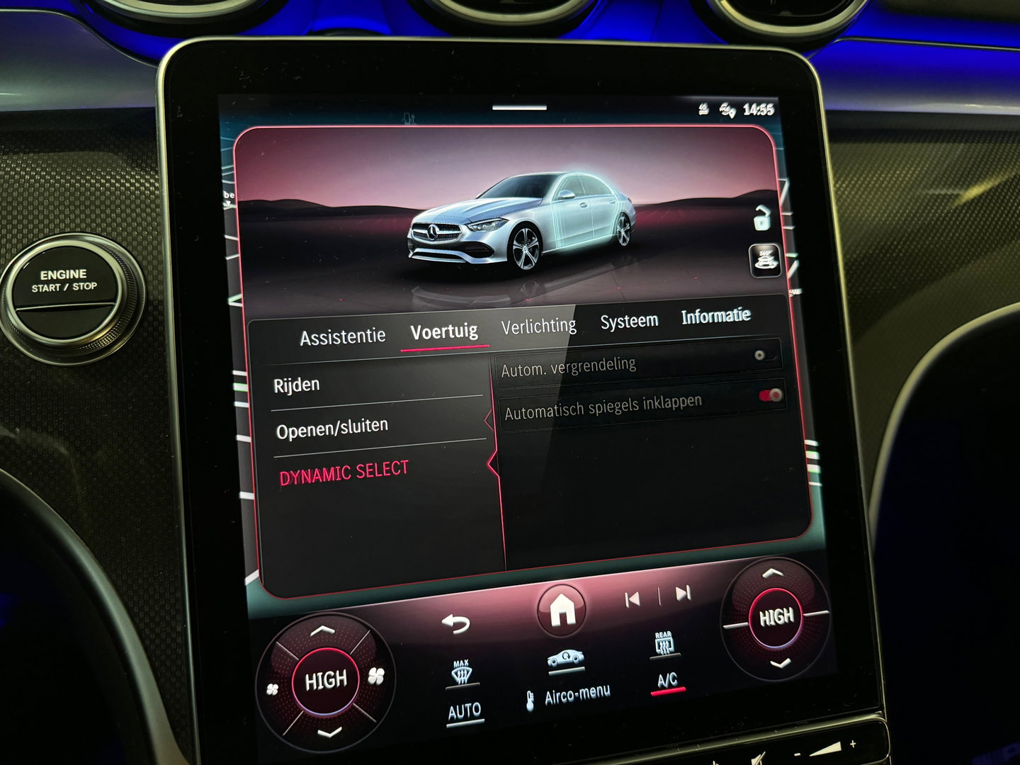 Mercedes-Benz C-Klasse 400 e 4MATIC AMG Burmester|Night|Sfeer