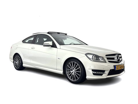 Mercedes-Benz C-Klasse Coupé 180 AMG Aut. *PANO | LEATHER | XENON | MEMORY-PACK | SPORT-SEATS | NAVI-FULLMAP | ECC | PDC | CRUISE | 17''ALU | TOWBAR*
