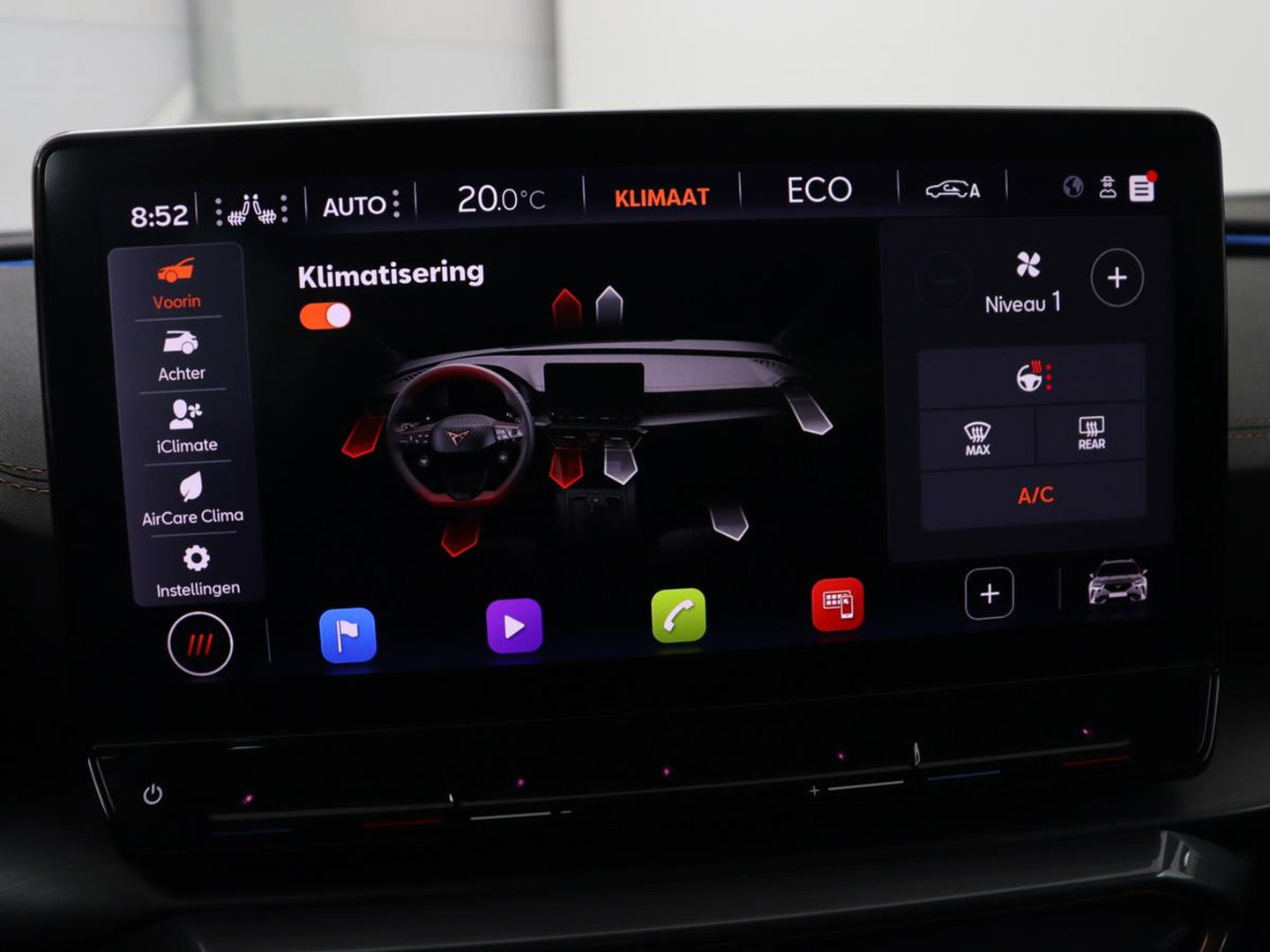 CUPRA Formentor 1.4 eHybrid VZ | 245pk | Trekhaak | Stoelverwarming | Adaptive cruise | Carplay | Navigatie | Sfeerverlichting | Keyless | Half leder | Camera | Stuurverwarming | PHEV | Plug In