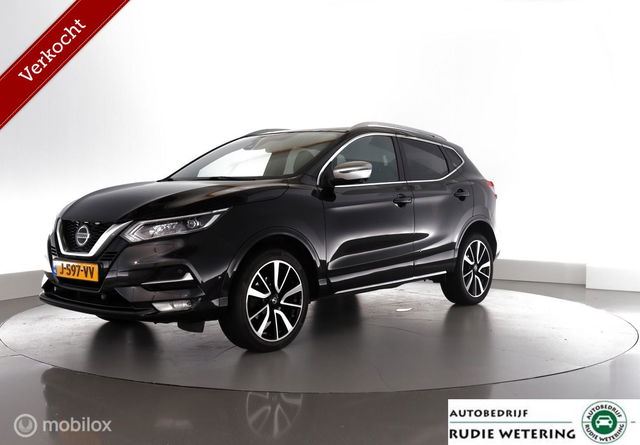 Nissan QASHQAI - 1.3 DIG-T 140pk Tekna + leder|trekhaak|pano|cam|acc|lmv19