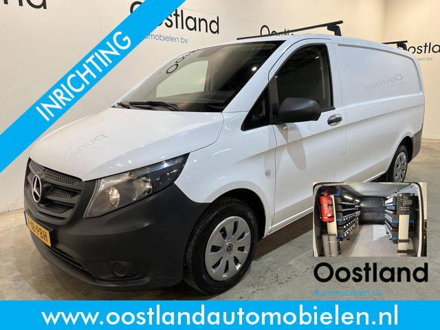 Mercedes-Benz Vito - 114 CDI Lang Servicebus / Sortimo Inrichting / Euro 6 / Airco / Cruise Control / PDC / Trekhaak / Klep / 3-Zits