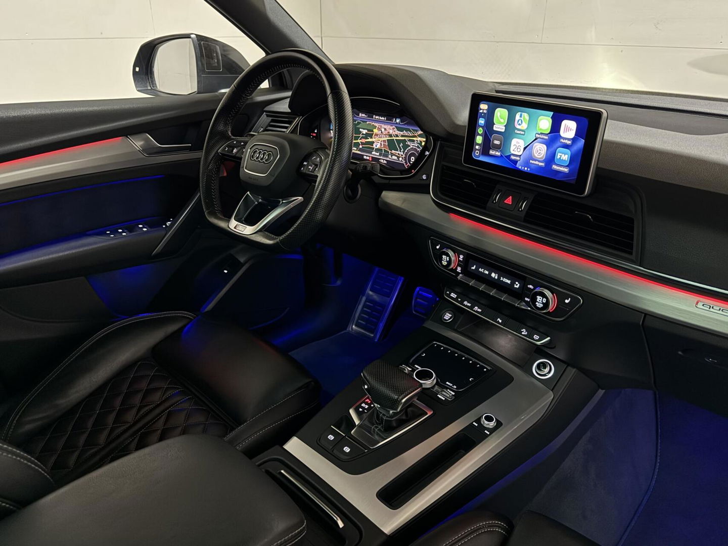 Audi Q5 2.0 TFSI Quattro Black Edition RS-Seats Pano HUD Sfeer Trekh.