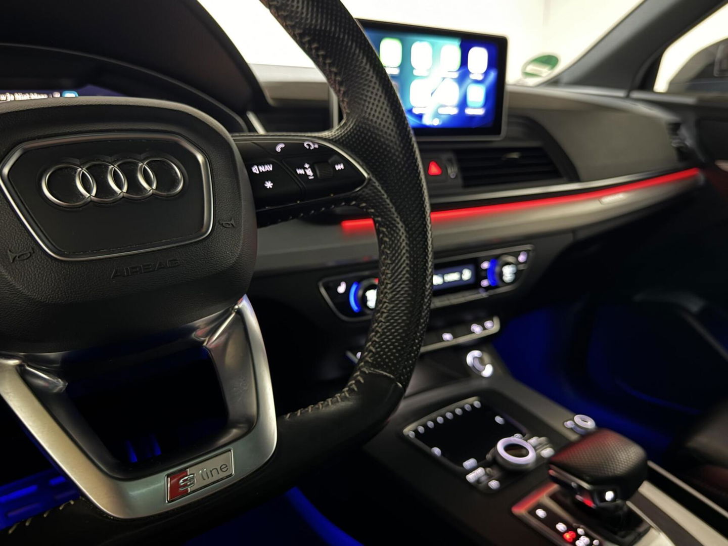Audi Q5 2.0 TFSI Quattro Black Edition RS-Seats Pano HUD Sfeer Trekh.