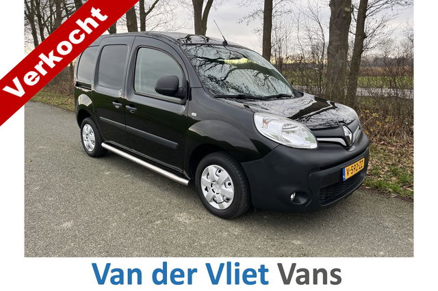 Renault Kangoo - 1.5 dCi 90pk E6 R-link BPM Vrij! Lease €171 p/m, Airco, Navi + Camera, PDC, Volledig onderhoudshistorie aanwezig