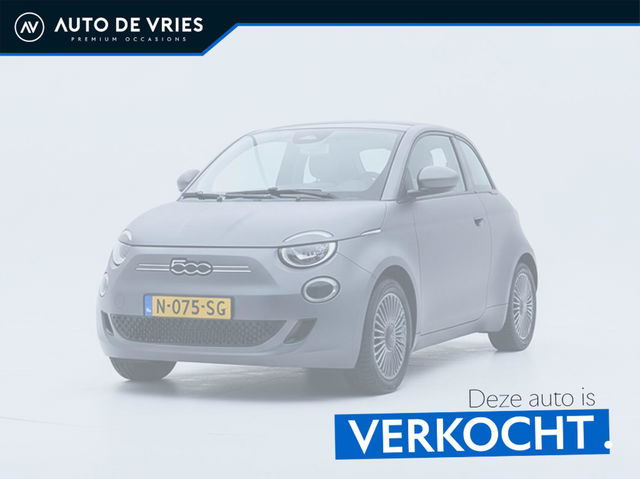 Fiat 500 - Icon 42 kWh | SOH 93% | Panoramdak | Carplay | Stoelverwarming