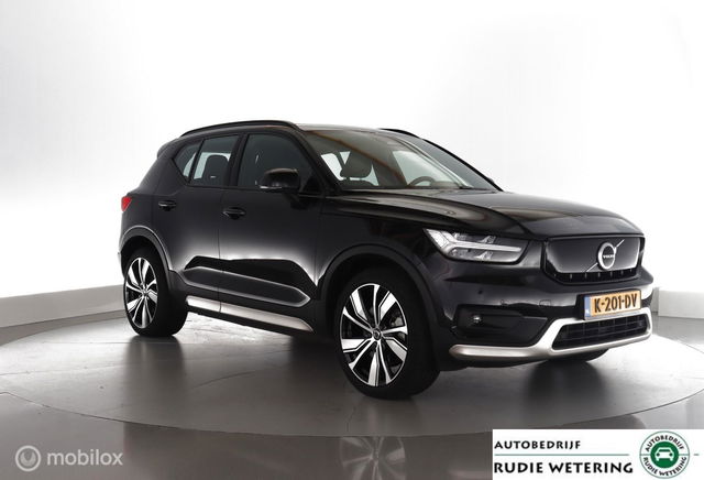 Volvo XC40 - Recharge P8 408PK AWD R-Design leer|pano|leer|led|cam360|acc|lmv20