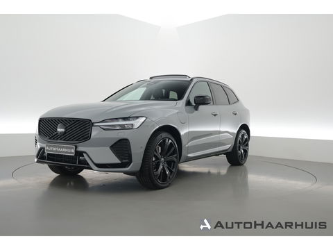 Volvo XC60 T8 Plug-in hybrid Plus Black Edition | Vapour Grey | Pano | Elek. Trekhaak | Memory | H&K Audio | HUD | 360cam
