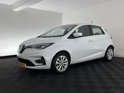 Renault ZOE R110 Life 52 kWh (inclusive-Battery) [ 3-Fase ] {SOH-86%} Aut. *FULL-LED | LEATHER-FABRIC | CAMERA | NAVI-FULLMAP | DAB+ | KEYLESS | HEATED-COMFORTSEATS | LANE-ASSIST | 16''ALU*