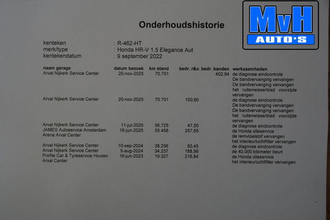 Honda HR-V 1.5 e:HEV Elegance|STOELVERW|ACC|CAMERA|LED|CARPLAY