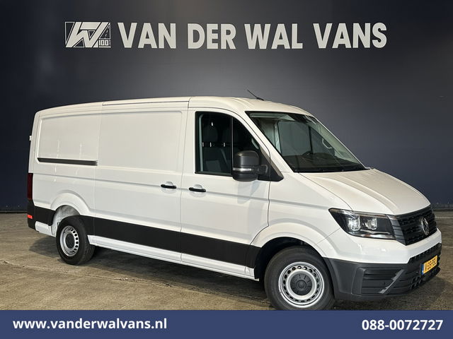 Volkswagen Crafter - 2.0 TDI 141pk L3H2 L2H1 Euro6 Airco | Stoelverwarming | Parkeersensoren Bijrijdersbank, 3000kg trekvermogen