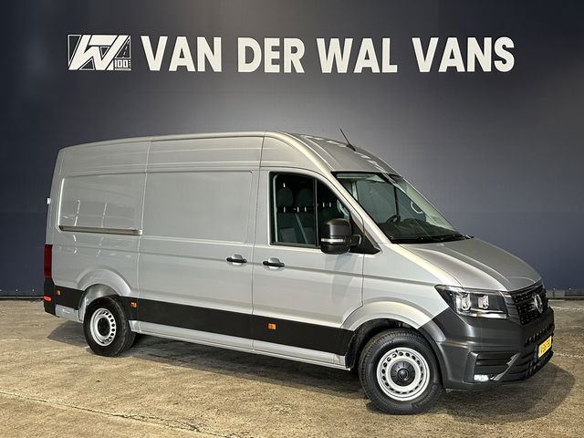 Volkswagen Crafter - 2.0 TDI 141pk L3H3 L2H2 Euro6 Airco | 3000kg Trekhaak | Cruisecontrol | Chauffeursstoel Bijrijdersbank