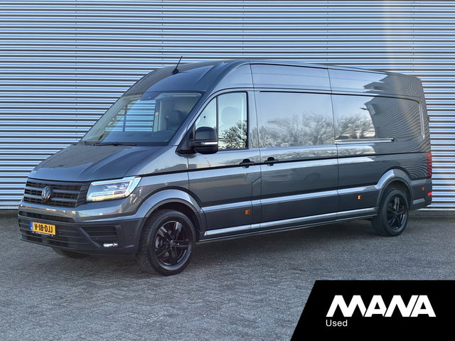 Volkswagen Crafter - 2.0TDI 177PK L4H3 Automaat LED Leer Cruise Carplay Lederen bekleding Dubbele schuifdeur Camera