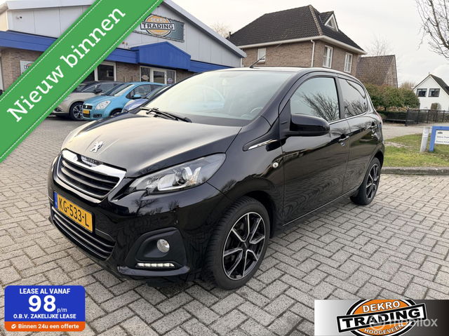 Peugeot 108 - 1.0 e-VTi Collection airco privancyglass Chrome!