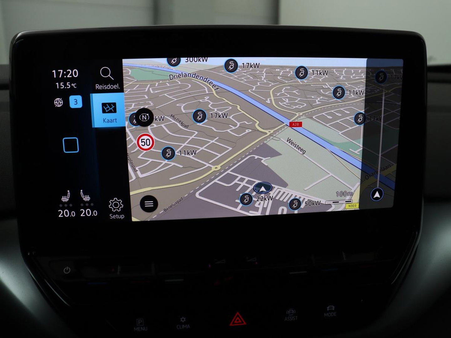 Volkswagen ID.4 First 77 kWh | SOH 90% | Stoel & stuurverwarming | Adaptive cruise | Camera | Carplay | Half leder | Navigatie | 20'' | Full LED | Keyless | Climate control | Sfeerverlichting