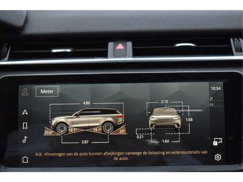 Land Rover Range Rover Velar 2.0 P400e 404pk | Open dak | Elekt.trekhaak | 360 gr. camera | Keyless | Elektr.stoelen Memory | Full LED