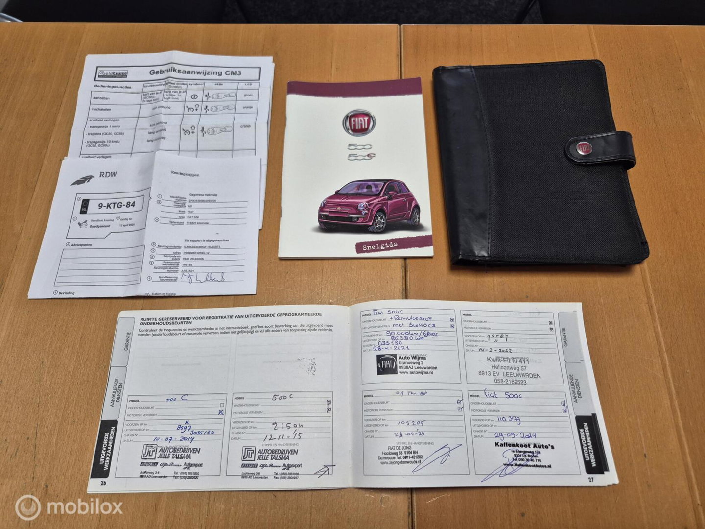 Fiat 500C 0.9 TwinAir Carplay, Camera, Cruise, Leer, Clima
