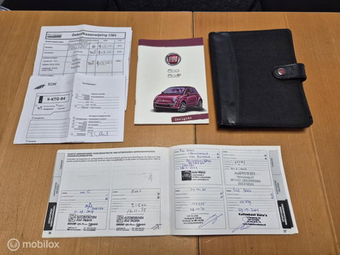 Fiat 500C 0.9 TwinAir Carplay, Camera, Cruise, Leer, Clima