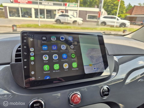 Fiat 500C 0.9 TwinAir Carplay, Camera, Cruise, Leer, Clima