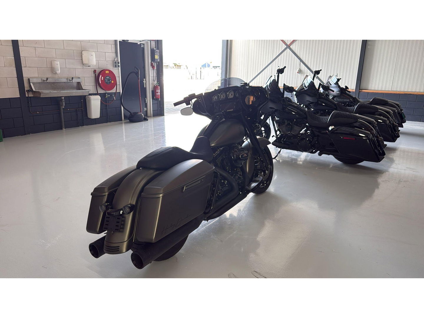 Harley Davidson FLHXS Street Glide Special Street glide  Mat Groen Blackout