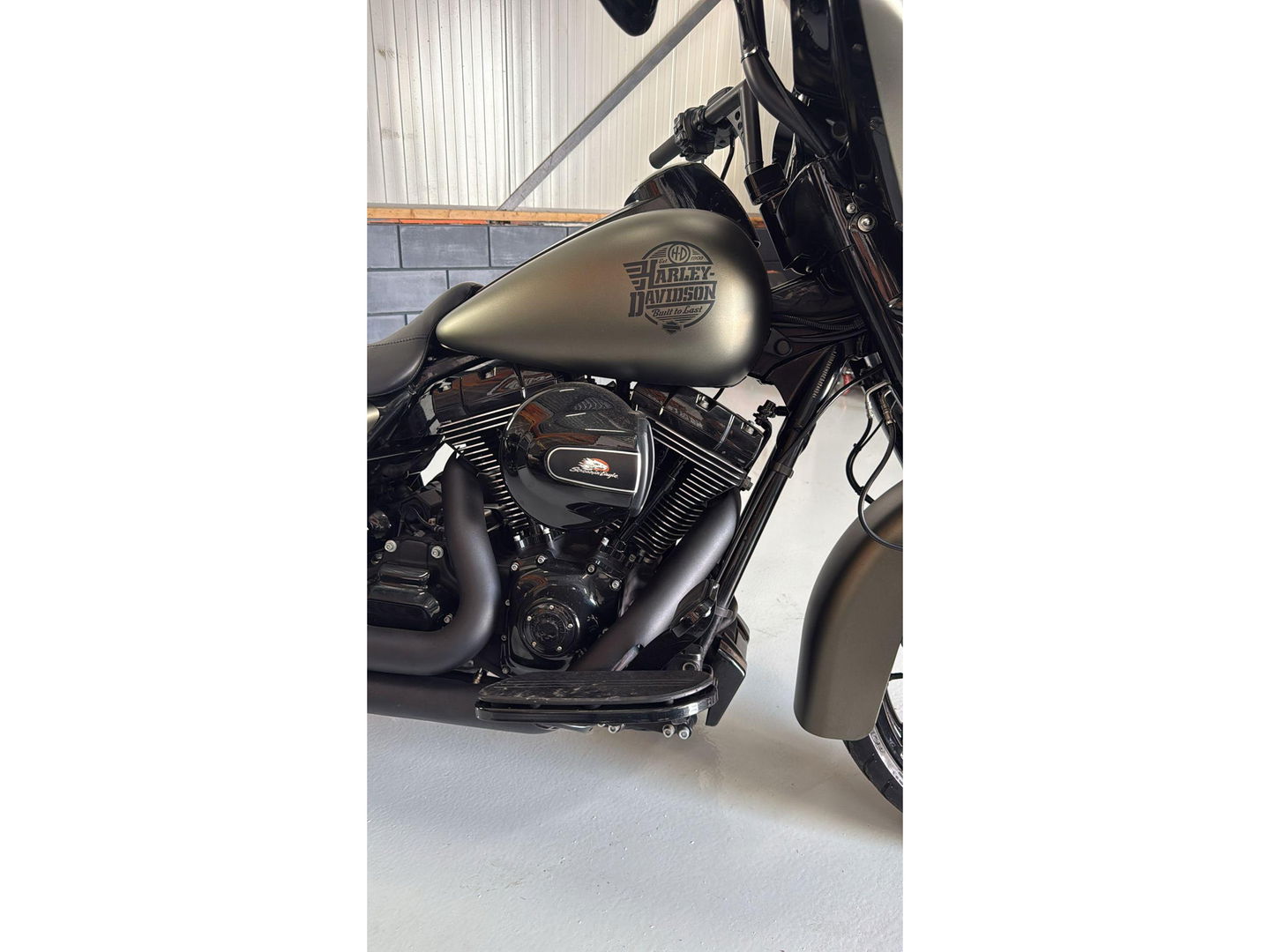 Harley Davidson FLHXS Street Glide Special Street glide  Mat Groen Blackout