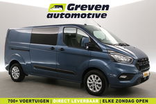 Ford Transit Custom - 2.0 TDCI L2H1 | DC | 6 Zits | Carplay | Cruise | Airco | Navi | Trekhaak | Parkeersens.