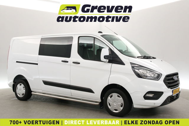 Ford Transit Custom - 2.0 TDCI L2H1 | DC | 6 Zits | Airco | Cruise | Carplay | Trekhaak | Navi | Parkeersens.