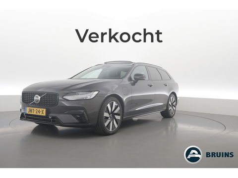 Volvo V90 2.0 T8 Plug-in hybrid AWD Ultra Dark | Luchtvering | 360 Camera | gelaagd glas | H&K audio | ACC | Blis | Pano |