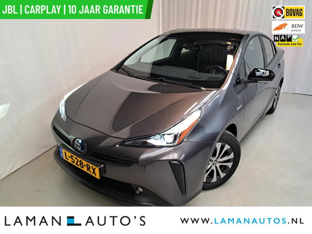 Toyota Prius - 1.8 Hybrid 122 pk Dynamic | JBL Multimedia Plus Pack CarPlay HUD ECC Navi LED ACC Camera Metallic | Hybrid Voorschoten