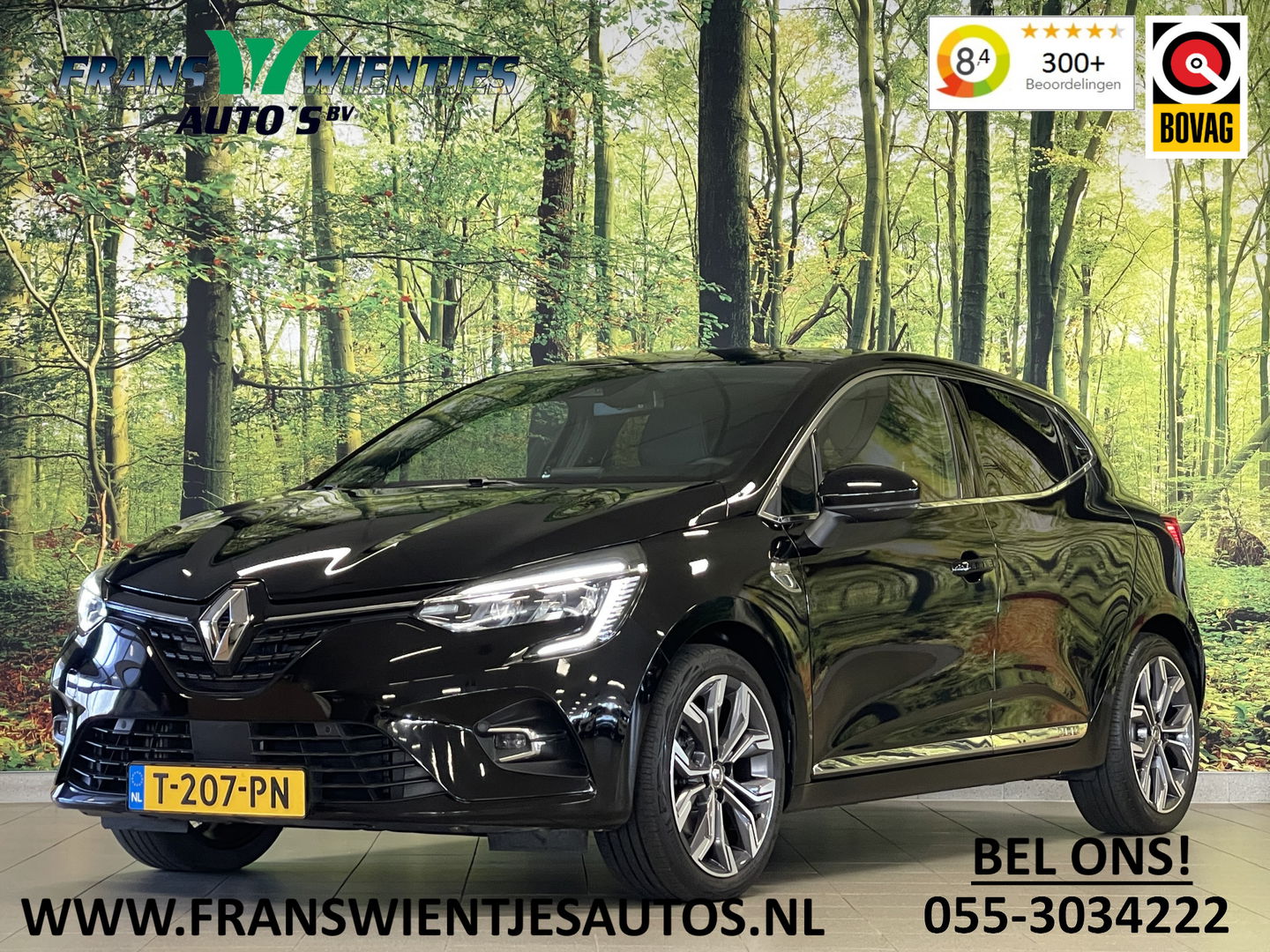 Renault Clio 1.3 TCe Initiale Paris | Apple Carplay | Android Auto | Bose Audio | Isofix | Drive Modus | Led Verlichting | Stuurwielverwarming |