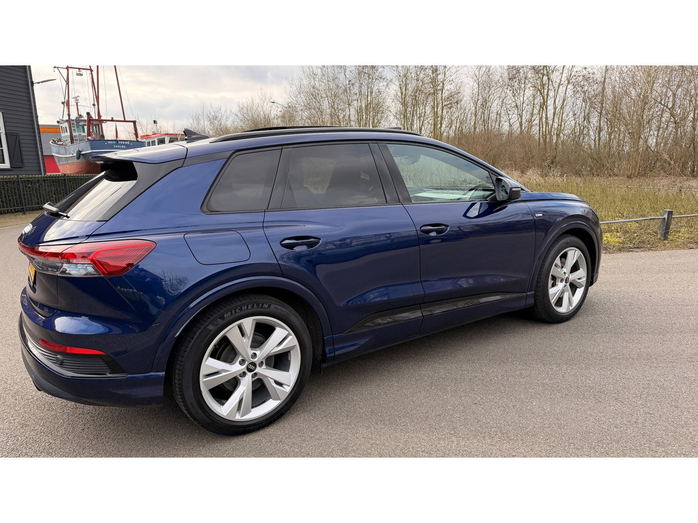 Audi Q4 e-tron 40 Edition S-Competition 77 kWh SOH 90% 2X S-LINE PANORAMADAK l MATRIX l CAMERA l ADAPT.CRUISE