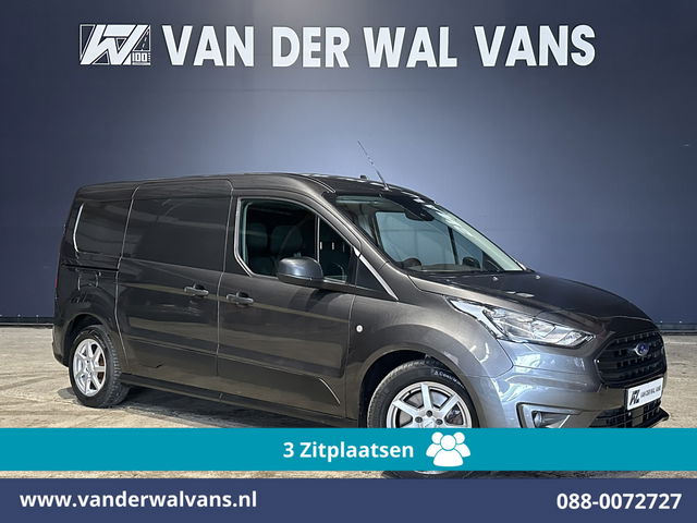 Ford Transit Connect - 1.5 EcoBlue L2H1 Euro6 Airco | 3-Zits | Camera | Navigatie | LM velgen Verwarmde voorruit, Parkeersensoren, Bijrijdersbank