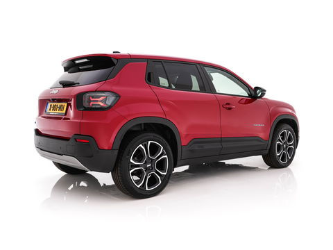 Jeep Avenger Summit 54 kWh [ 3-Fase ] {SOH-95%} (INCL-BTW) *HEATPUMP | LEATHER-MICROFIBRE | FULL-LED | ADAPTIVE-CRUISE | BLIND-SPOT | CAMERA | DIGI-COCKPIT | NAVI-FULLMAP | HEATED-COMFORTSEATS | ECC | AMBIENT-LIGHT | PDC | CARPLAY | CRUISE