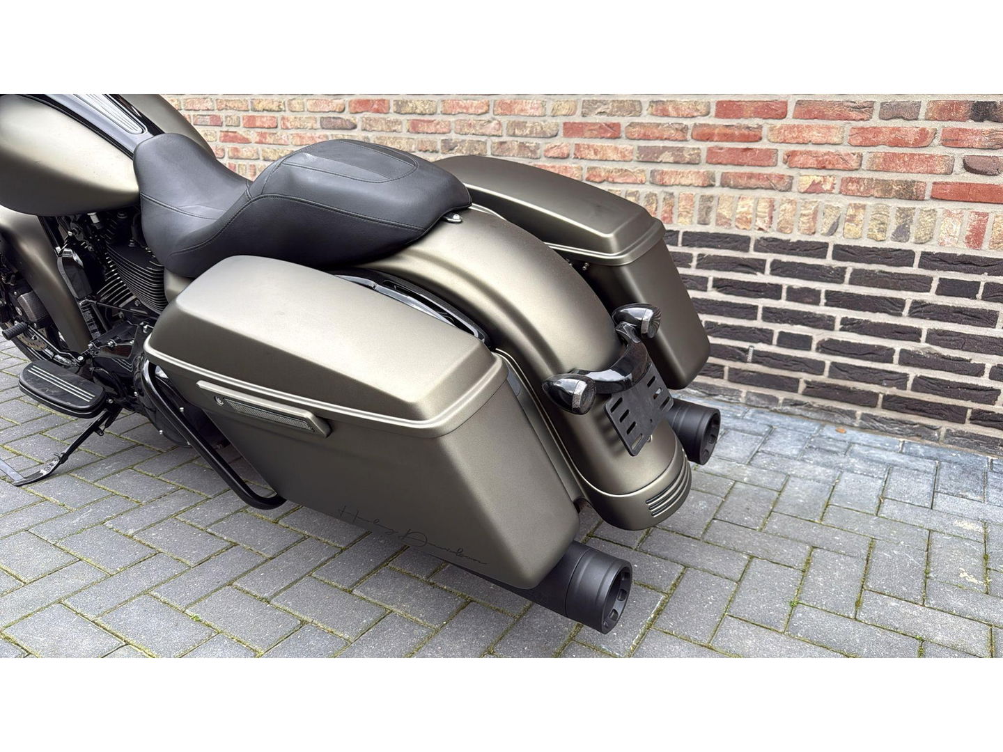 Harley Davidson FLHXS Street Glide Special Street glide  Mat Groen Blackout