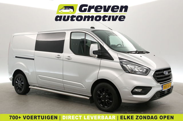 Ford Transit Custom - 2.0 TDCI L2H1 Limited | DC | 6 Zits | Airco | Cruise | Carplay | Trekhaak | Navi | Parkeersens. | Stoelverw.