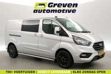 Ford Transit Custom - 2.0 TDCI L2H1 Limited | DC | 6 Zits | Airco | Cruise | Carplay | Trekhaak | Navi | Parkeersens. | Stoelverw.