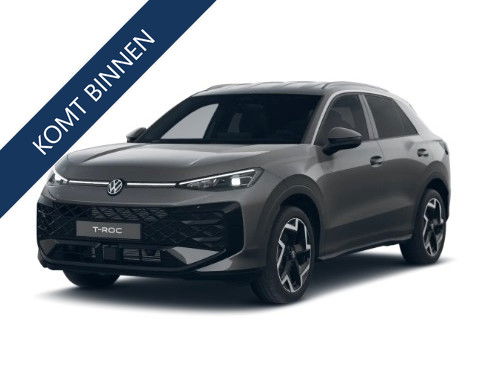 Volkswagen T-Roc - 1.5 eTsi 150PK R-LINE EDITION BLACK STYLE IQ LED/GRIL/LOGO STOEL/STUUR.VERW ELEK.KLEP 2026