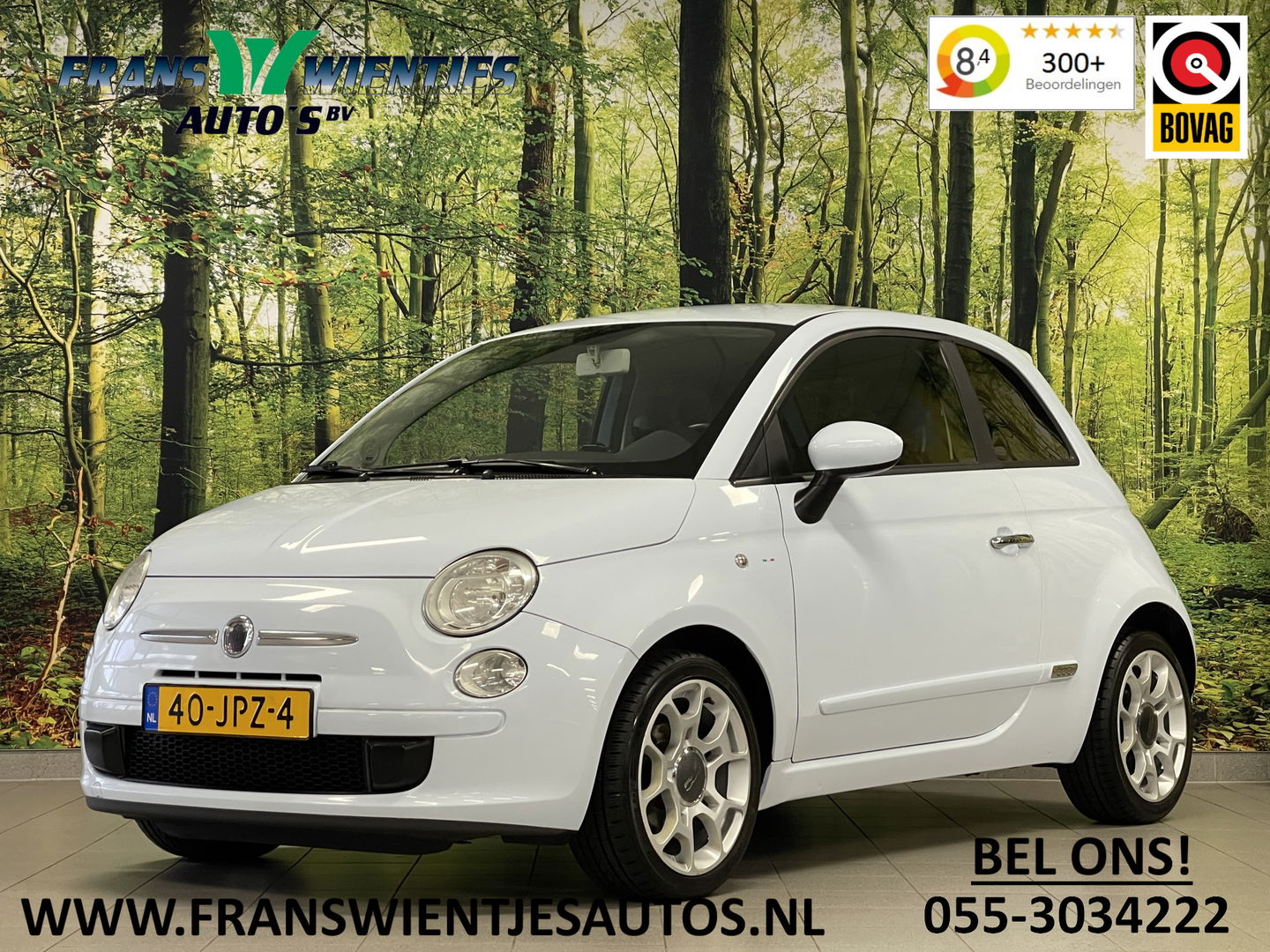 Fiat 500 1.2 Sport | Aircondtioning | Radio | 16'' Lichtmetaal | USB | Interscope Sound |