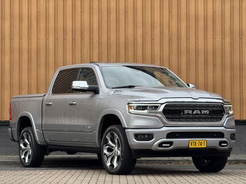 Dodge Ram 1500 5.7 V8 4x4 Crew Cab Limited | Luchtvering | LPG | Harman/Kardon | Panoramadak | 22" Lichtmetaal | Stoelventilatie / verwarming | Stuurwielverwarming | 360° Camera | Spiegel Camera |