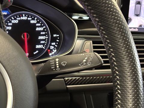 Audi RS6 4.0 TFSI Quattro Performance Pro Line Plus | 605 PK! | Keramische Remmen | Panoramadak | Leder | Apple Carplay | Android Auto | Adaptieve Cruise Control | Dodehoek Sensor | Lane Assist | Bose | 360° Graden Camera |