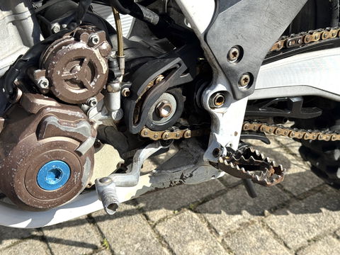 Husqvarna FE 350 | 92 uur | 4-Takt | Elektrische start | Vorkbeschermers Polisport | Crossmotor |