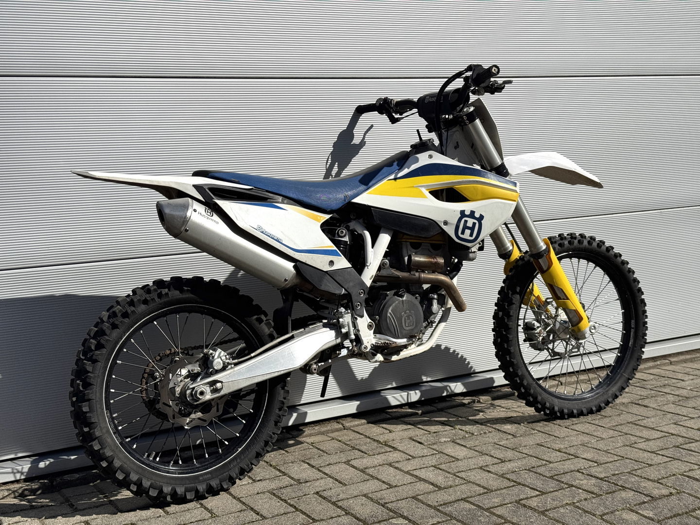 Husqvarna FE 350 | 92 uur | 4-Takt | Elektrische start | Vorkbeschermers Polisport | Crossmotor |