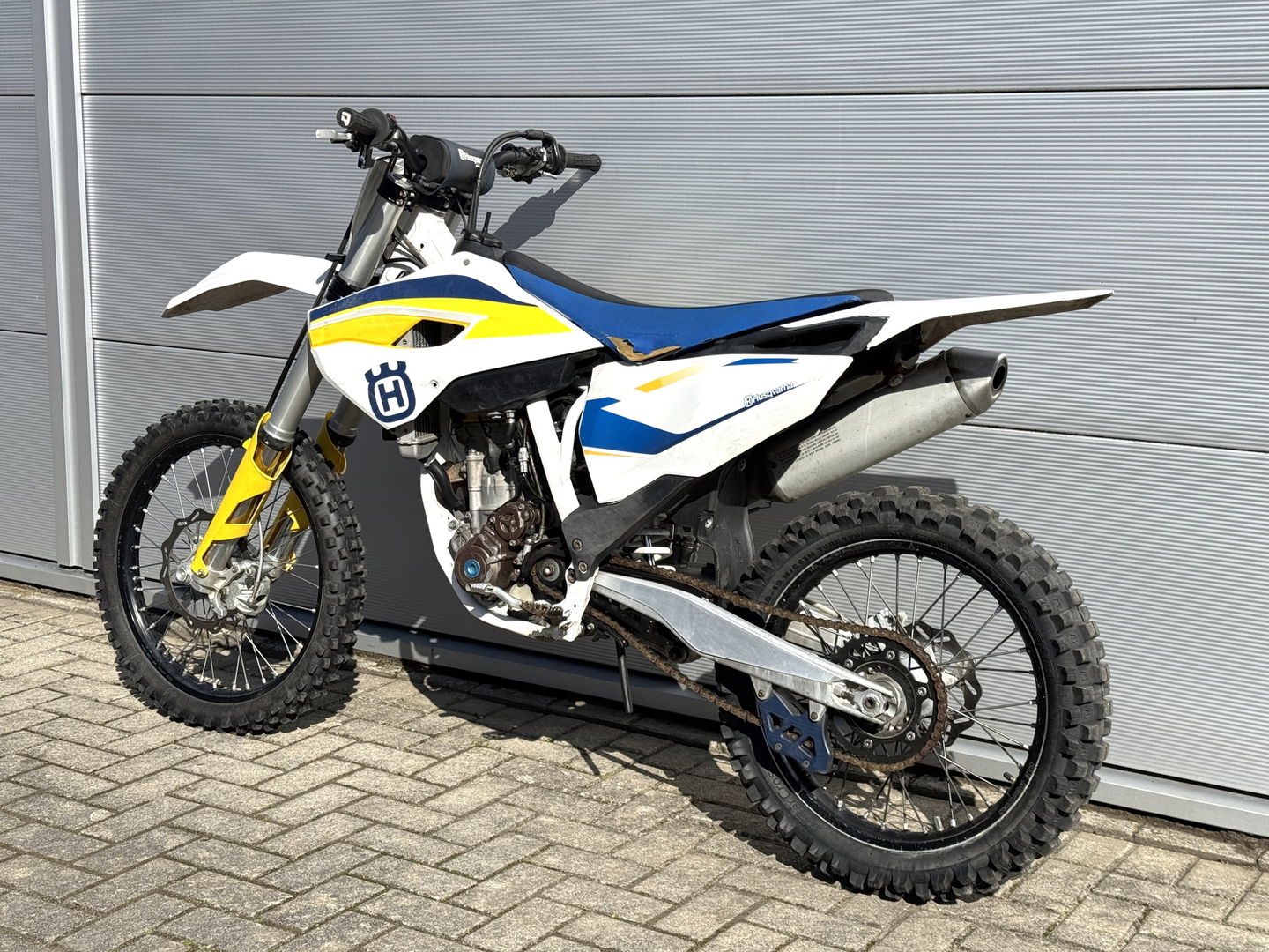 Husqvarna FE 350 | 92 uur | 4-Takt | Elektrische start | Vorkbeschermers Polisport | Crossmotor |