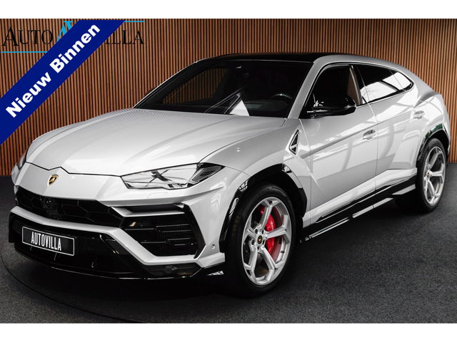 Lamborghini Urus - 4.0 V8 HUD Panodak Leder Ceramic Keyless ACC 360 Camera B&O Massage Alcantara hemel Elektr. achterklep Elektr. verstelbare stoelen met memory Stoel & Stuurverwarming Navi PDC Climate LM velgen