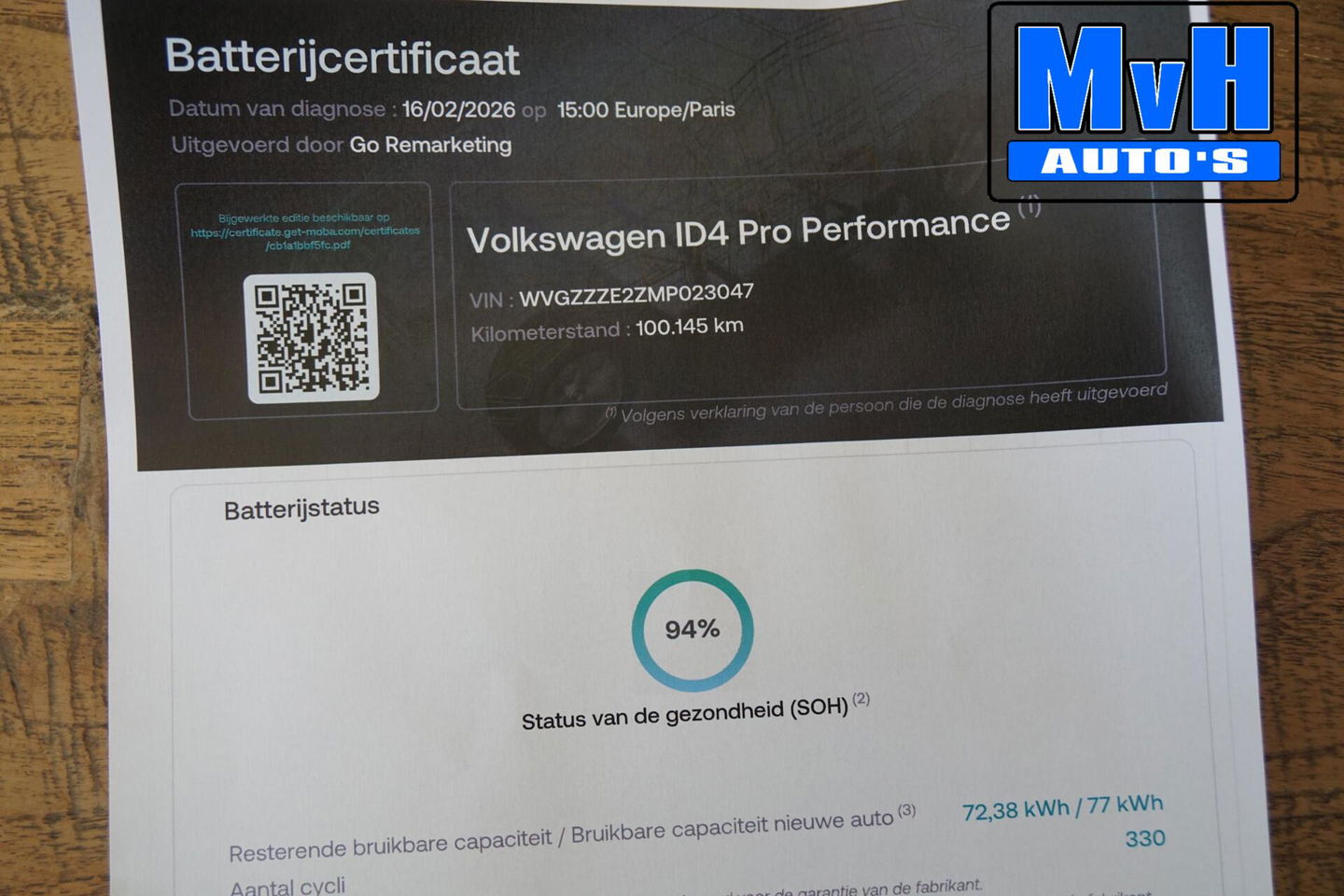 Volkswagen ID.4 Pro 77 kWh 204PK|SOH.94%|STUUR/STOEL.VERW|ACC