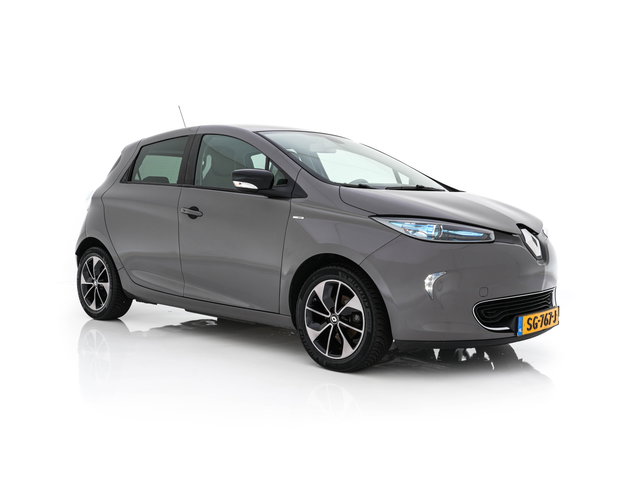 Renault ZOE - R90 Bose 41 kWh (Owned-Battery) [ 3-Fase-22kW ] {SOH-85%} Aut.*HEATPUMP | LEATHER | BOSE-AUDIO | NAVI-FULLMAP | FULL-LED | DIGI-COCKPIT | CRUISE | ECC | PDC | PRIVACY-GLASS | HEATED-COMFORTSEATS | 16"ALU*